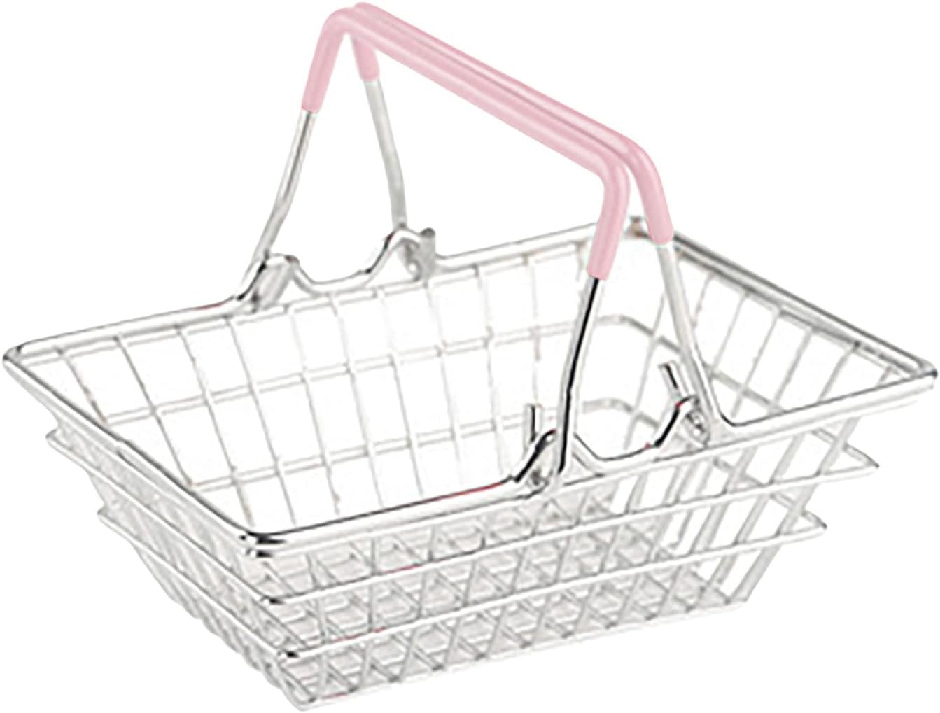 Reusable Snack Container Shopping Shopping Cart Basket Fries Chicken Nuggets Mini French Basket Kitchen，Dining & Bar Storage Container Large