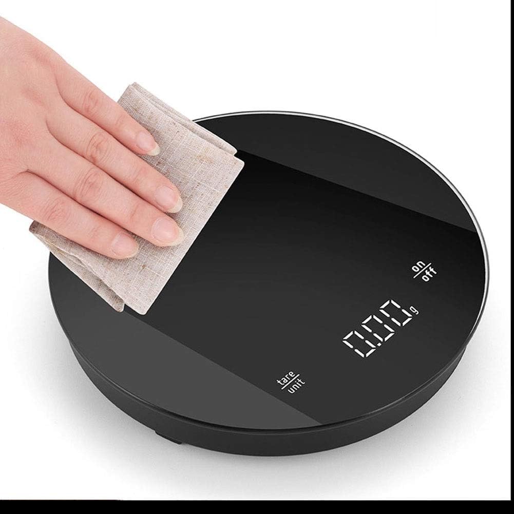 Mała waga kuchenna 3000g/0.1g Precyzyjna waga elektroniczna Gotowanie w domu Pieczenie Wielofunkcyjna waga do ważenia owoców