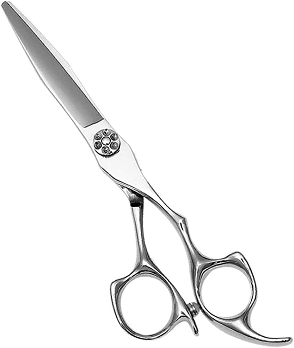 Set di cesoie per Capelli Professionali, Parrucchiere di Fascia Alta da 6,0 Pollici 440C Scissori da Barbiere affilato Inossidabile per Salone di Barbiere e casa