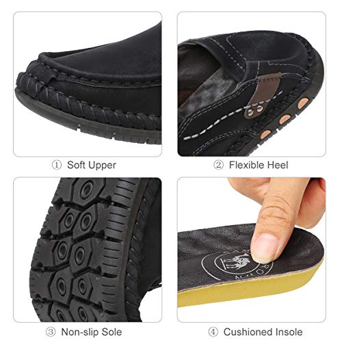 CAMEL CROWN Mocassin Heren Lichtgewicht Loafers Heren Schoenen voor Autorijden - Image 4