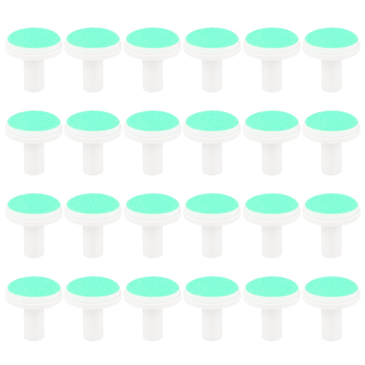 ZJIVQO 24PCS Replacement Pads for Electric Baby Nail Trimmer Electric Nail Trimmer Replacement Pads for Standard Nail File Clippers and Cutter Kit Blue