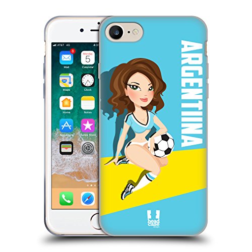 Coque Foot Argentine MagSafe iPhone 8 au Stade et en Ville