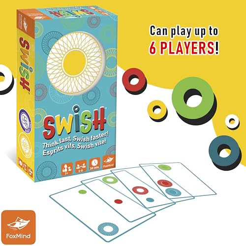 Swish, juego de mesa de cartas transparente FoxMind miniatura 2