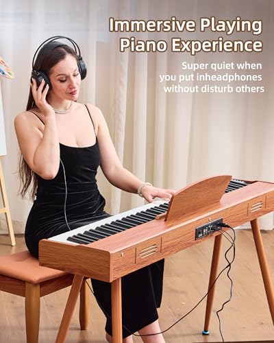 Professional 88-Key Weighted Hammer Action Digital Piano