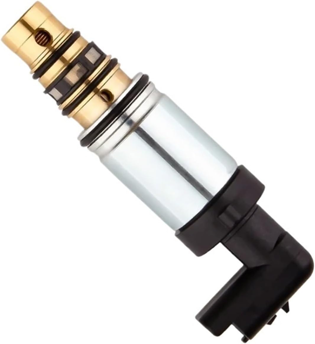 Car Air Conditioning AC Compressor Electric Control Solenoid Valve Compatible with Citroen Peugeot 408 Compatible with Trumpchi Chery