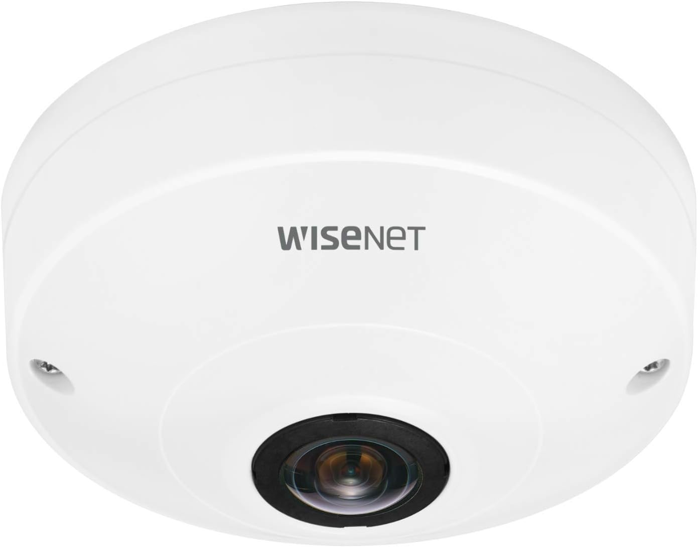 ADCB Hanwha QNF-8010 6MP IP PoE Fisheye Internal Security CCTV Camera, 12V