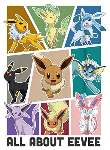 Fifth Sun Kids' Pokemon Eeveelution Boys Short Sleeve Tee Shirt2