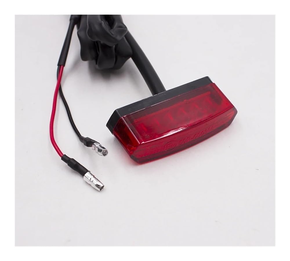 Luce Stop Fanale Posteriore Fanale posteriore a LED universale con indicatore rosso, fanale per moto modificato, alloggiamento in plastica per luci a, parti dell'attrezzatura