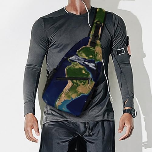 Bolso bandolera deportivo para viaje y senderismo miniatura 7