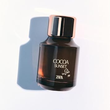 Zara Cocoa Sunset in Bali Eau de Parfum for Women, Fruity Floral Fragrance with Snake Fruit, Frangipani and Amber Notes, Exotic Creamy Solar Perfume Spray, 100ml (3.4 fl. oz.)