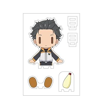 Re:ゼロから始める異世界生活 リゼロ ナツキ・スバル ぬいぐるみ マスコット Amazon.co.jp: Re:ゼロから始める異世界生活 すわってマスコット