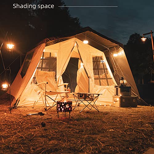 Carpa de camping para 5-8 personas con doble capa miniatura 5