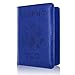 Passport Holder Case, ACdream Protective Premium PU Leather RFID Blocking Wallet Case for Passport, Navy Blue