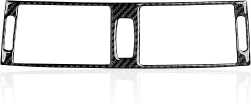 Miniatura 7 de Adhesivo para salida de aire del automóvil, vinilo para consola central, adorno de fibra de carbono, compatible con BMW X5 E70 X6 E71 2007 2008 2009