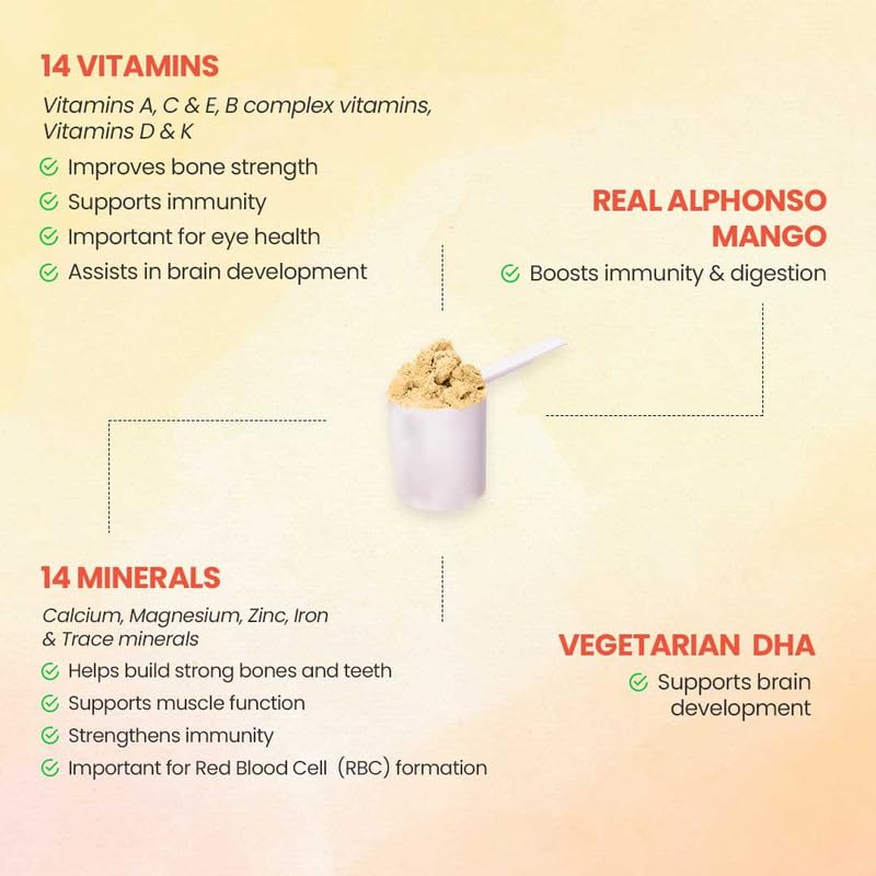 Nutricharge Kids Mango With The Power Of 49 Essential Nutrients (Pack Of 3) Nutricharge Kids Mango With The Power Of 49 Essential Nutrients (Pack Of 3)