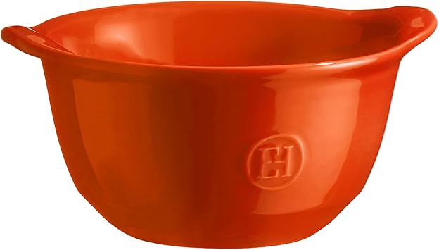 Emile Henry EH762149 Gratin Kasesi, Seramik, Toskana Turuncu, 0,55 l
