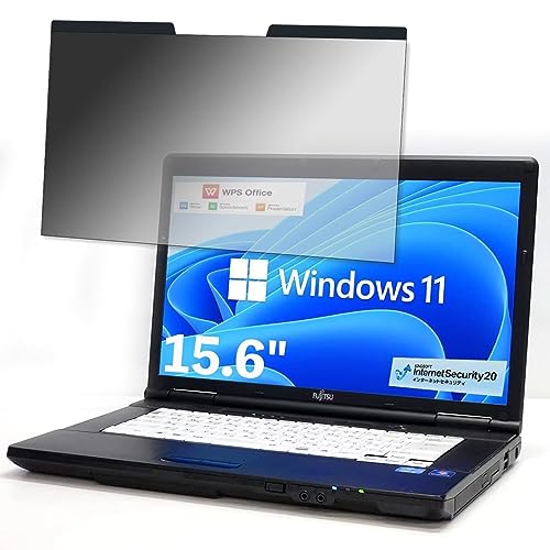 FMV A552 15.6�C���` 16:9 �Ή� �}�O�l�b�g�� �`�����h�~�t�B���^�[ �v���C�o�V�[�t�B���^�[ �u���[���C�g�J�b�g �p�\�R�� PC �t���ی�t�B���� ���ʎg�p�\ ���˖h�~ ���E�ȒP �ی�V�[�g