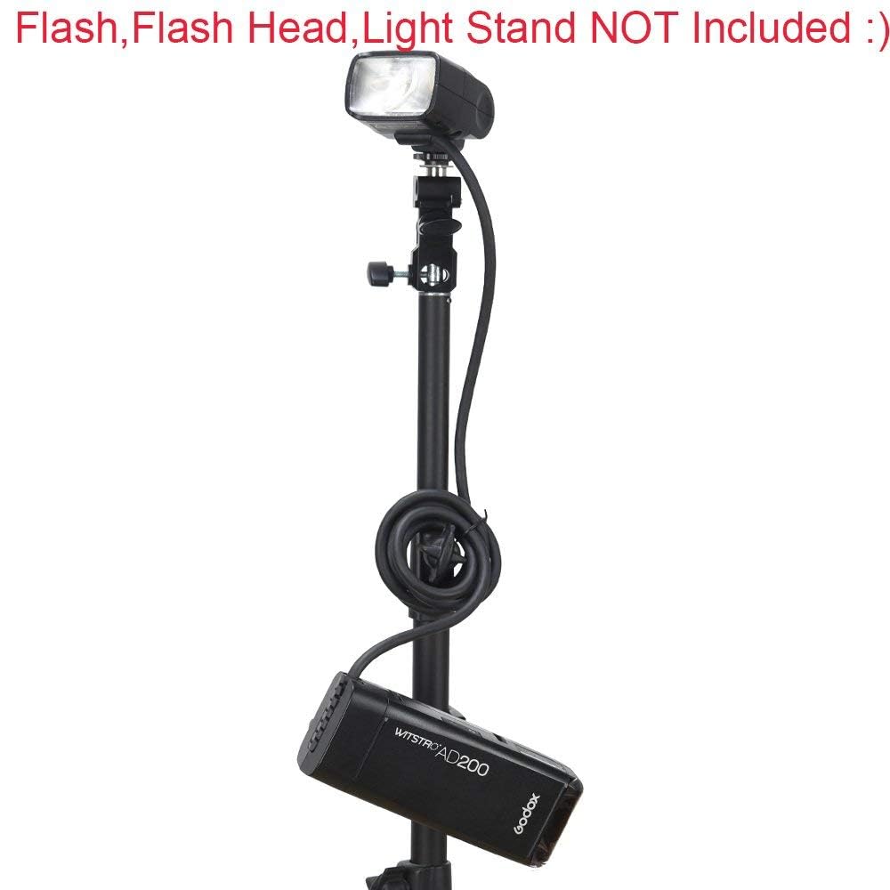 Godox EC200 200W Cabezal de Flash de Extensión con Xable de 2m AD200 AD200 Pro Speedlite