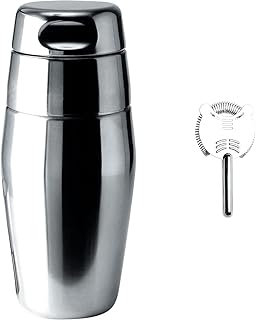 Alessi L870/50 Agitatore Per Cocktail In Acciaio Inossidabile 18/10, Lucido & 5053 Passino Da Bar, Acciaio Inossidabile 18/10 Lucido
