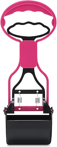 Recogedor de excremento de mascotas para perros y gatos, material de alta resistencia irrompible, duradero, fácil de recoger, para hierba, grava,