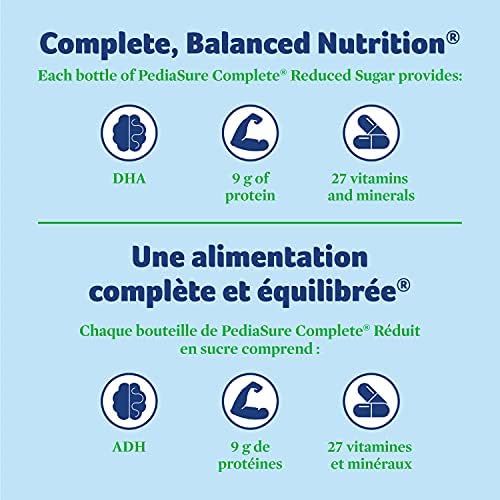 Pediasure Complete Reduced Sugar, 33% Less Sugar, Nutritional Supplement, 4 X 235 ml, Chocolate, 940 ml. Multi-colored — view 4