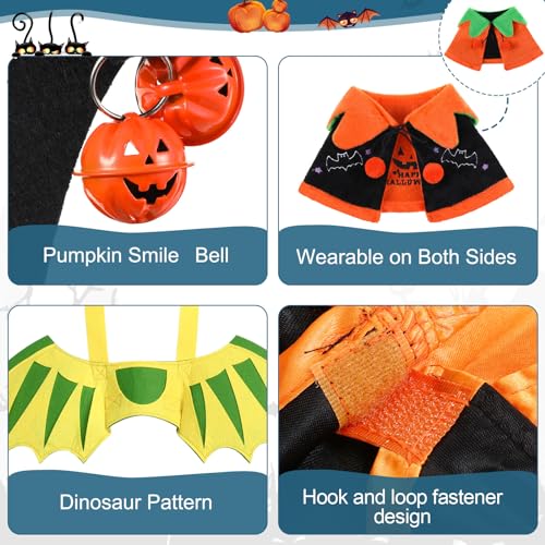 Disfraz Halloween para Gatos y Perros, 4 piezas miniatura 2