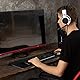 Klim Dash – Niedrigprofil mechanische QWERTZ Tastatur mit roten Schaltern für kultivierte Professionelle Anwender und Gamer - RGB Farben - Metallrahmen Vollständige Anpassbarkeit