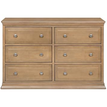 Davinci Signature 6-Drawer Double Dresser in Hazelnut