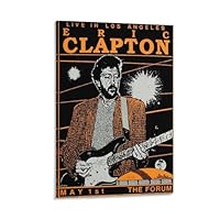 エリッククラプトン　ポスター Amazon.co.jp: ロック ギタリスト エリック クラプトン