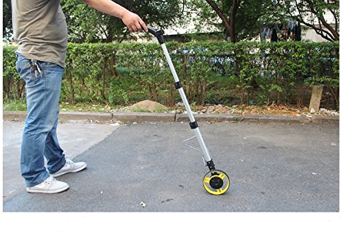 Foto von Digitales Messrad Rolltacho Rolatape Messroller mit Tasche LCD beleuchtet