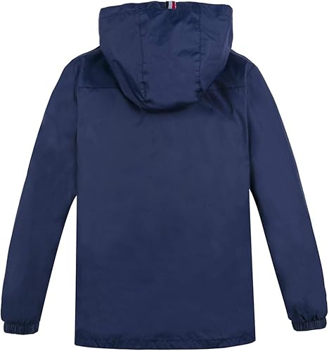 Miniatura 2 de Jingle Bongala Chaqueta impermeable ligera y transpirable para niños y niñas, rompevientos fácil de plegar