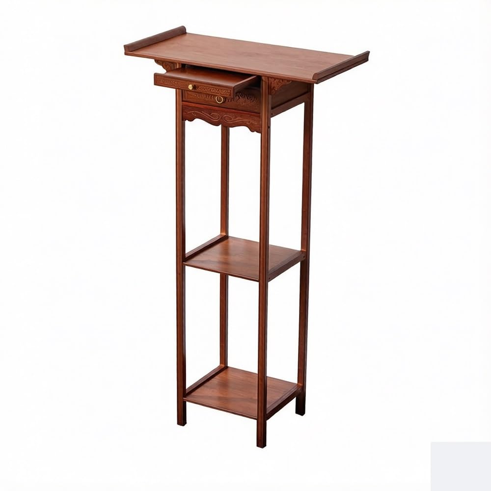 ZZlei2yu-12 buddhist altar shelf Wood Tall Altar Table 150cm
