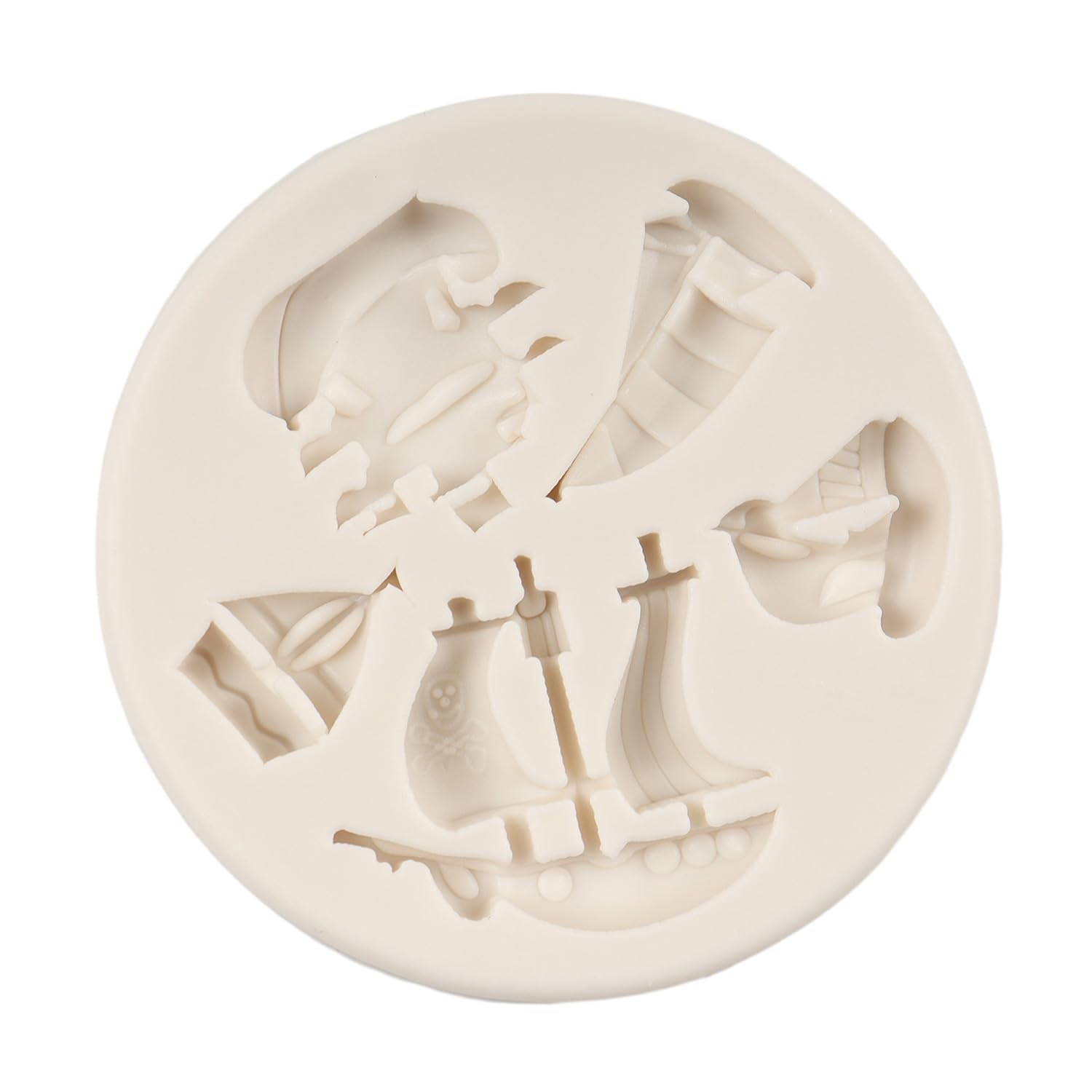 Mujiang Round Coin Silicone Fondant Molds Fondant Cake Decorating Tool Sugarcraf