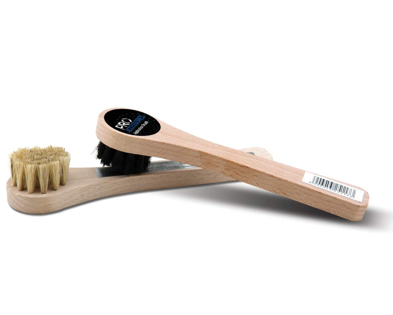 PRO Application Brush for Shoe Cleaning | Beech Wood Handle & Dark Colored Bristles for Shoe Cream Application | (B08SMDZCJ7) Amazon Price History, Amazon Price Tracker