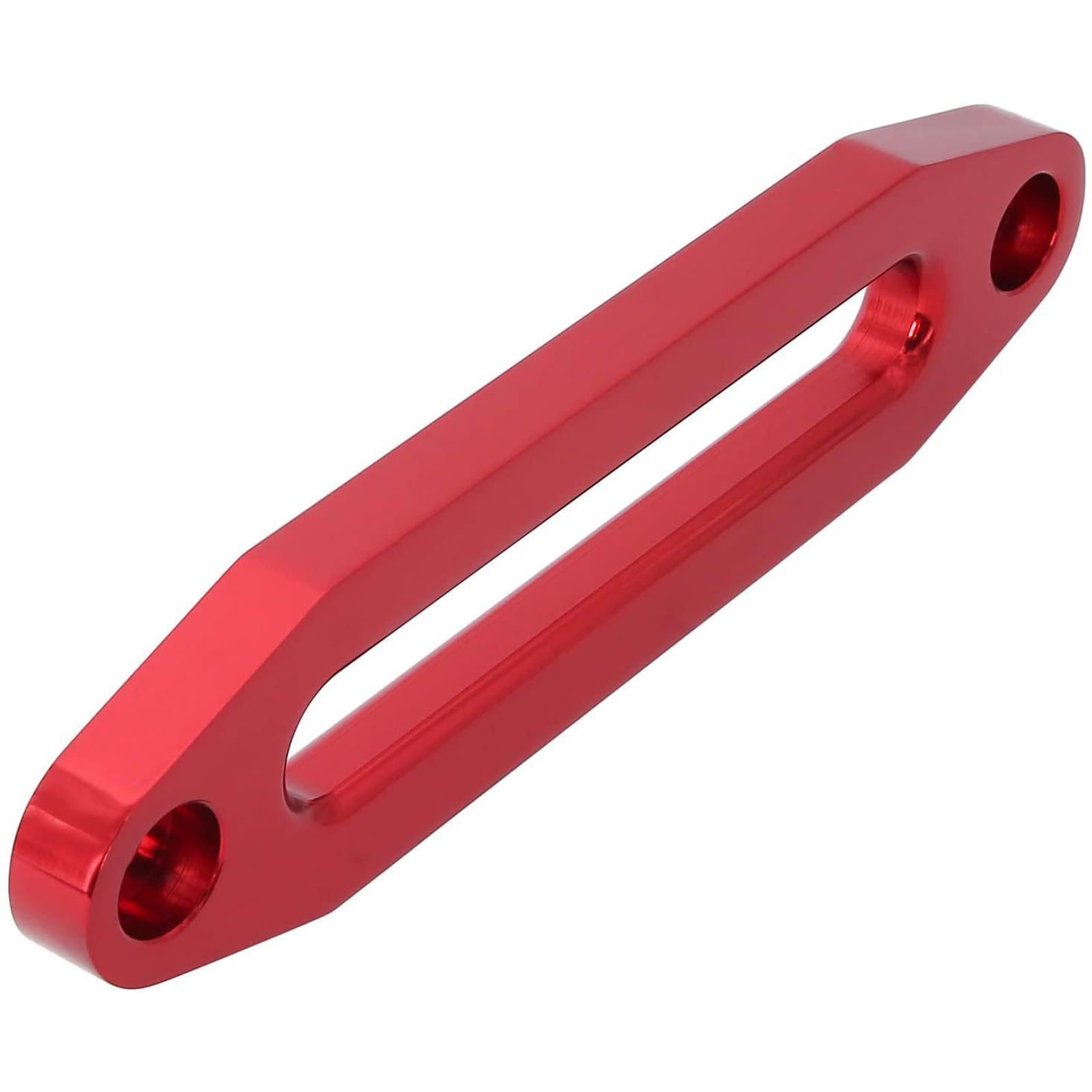 Resistant 10inch Aluminum Hawse Fairlead Ideal for Synthetic Winch Rope Cable Offroads Extreme Terrain Use High Strength Aluminum Fairlead