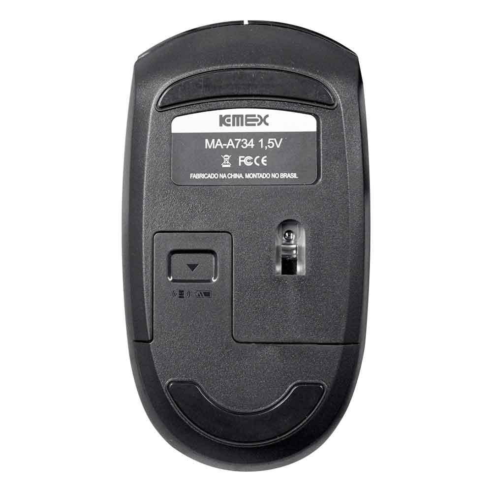 Kit Teclado e Mouse sem Fio K-mex Ka-6029 + Ma-a734 - Abnt2