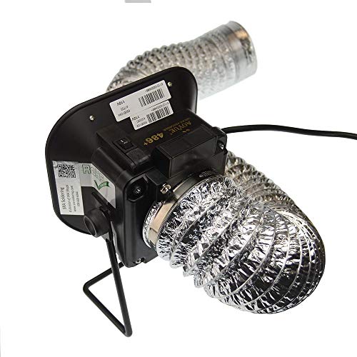 Aoyue 486+ Fume Extractor And Smoke Absorber Fan With Exhaust Hose And Light #TOP4