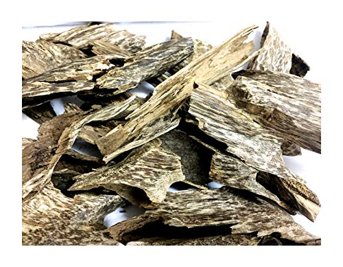Agarwood Chips Oud Chips Incense Aroma | Natural Wild and Rare Agarwood Chips from Oudwood Vietnam | Pure Material Grade A++ (20 Grams)