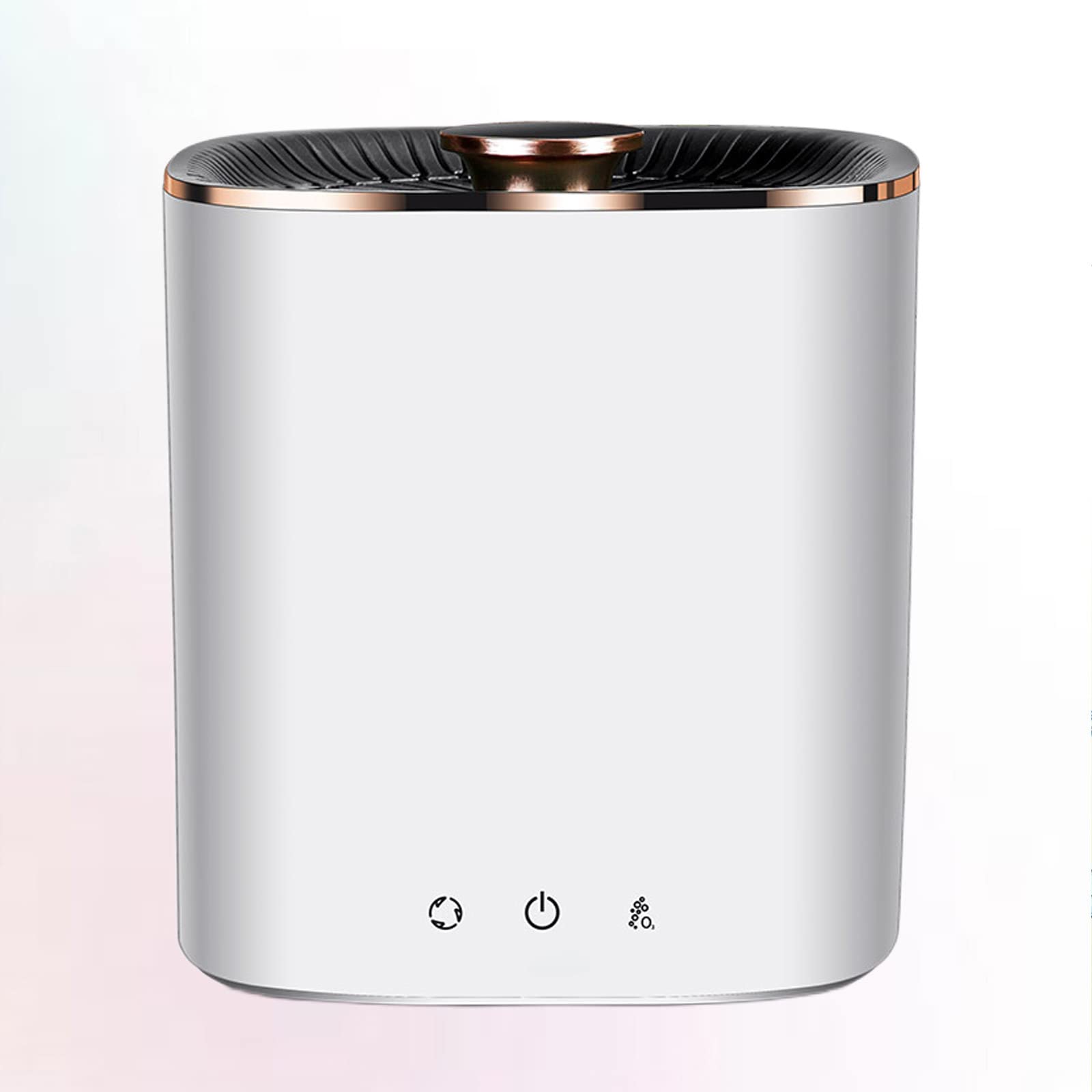 2,5L Mini Lavatrice e asciugatrice - Rondella Turbo Portatile compatta con Tecnologia a Risparmio energetico, Ideale per la casa e i Viaggi - Design Bianco Elegante con Luce Blu
