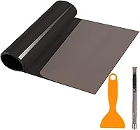 Vista 1 de Película de tinte para faros traseros de automóvil, 2 unidades de 12 x 48 pulgadas, lámina de vinilo autoadhesiva para luz antiniebla