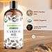 NaturoBliss Organic Castor Oil 16 oz – 100% Pure, Expeller-Pressed, Hexane-Free – Value Size Beauty Oil for Hair, Eyelashes, Eyebrows, Skin & Scalp, with Beauty Starter Kit – USDA Organic, GCMS Tested