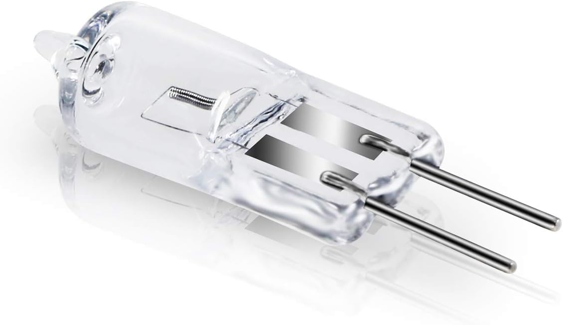 Osram Halostar Starlite 64440 S - Confezione da 10 pezzi, 50 Watt, 12 Volt, GY6.35, luce bianca calda, 910 lumen, lampadina alogena a spina, lampada con attacco a innesto