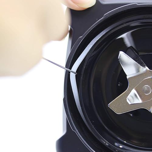 Miniatura 9 de Anbige Nueva cuchilla extractora con taza y tapa de 32 onzas, compatible con licuadora Ninja BL660W/BL660/BL740/BL770/BL771/BL773CO/780