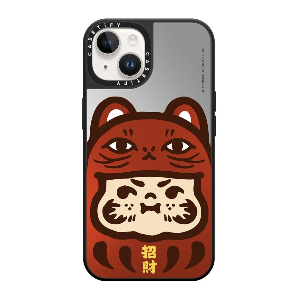 CASETiFY iPhoneケース DARUMAデザイン Amazon.com: CASETiFY for iPhone 14 Case - Mirror Compatible with
