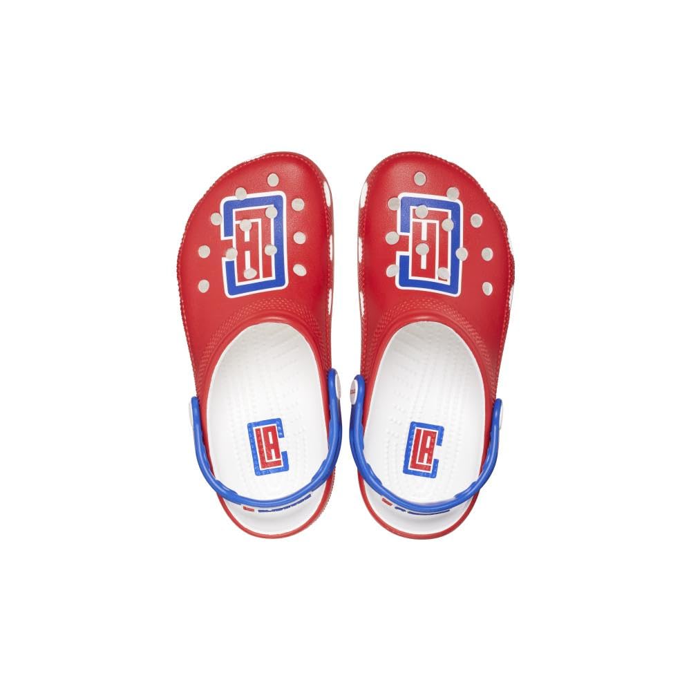Crocs Sabots classiques unisexes pour adulte, Los Angeles Clippers, 9 Women/7 Men