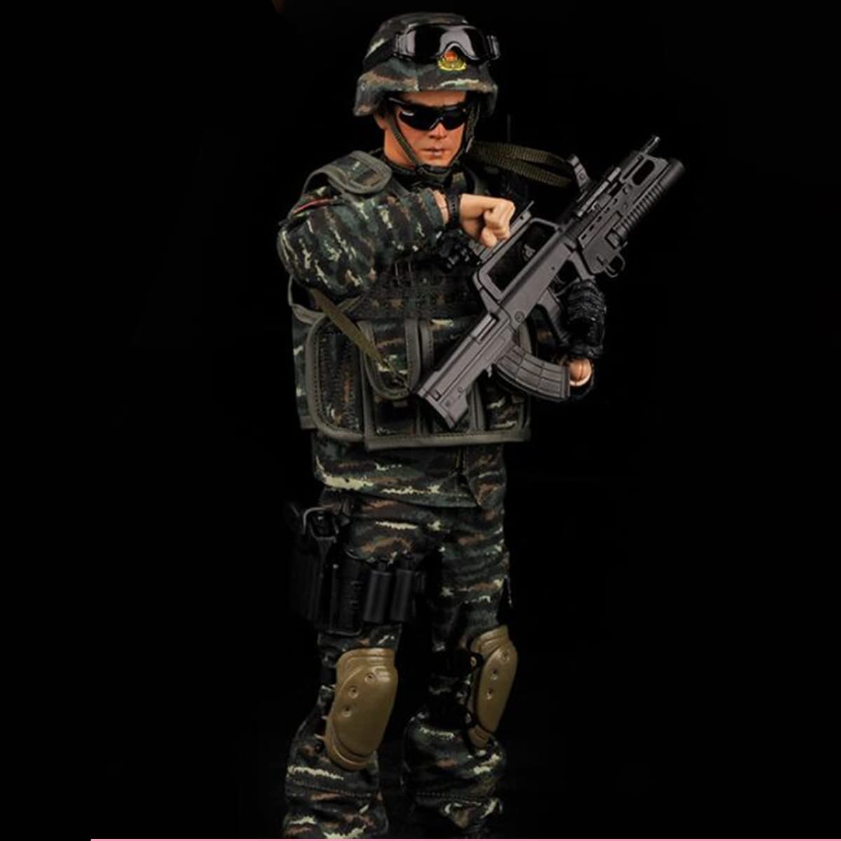 30cm 1/6 Military Army Combat Desert ACU Soldier Action Figure