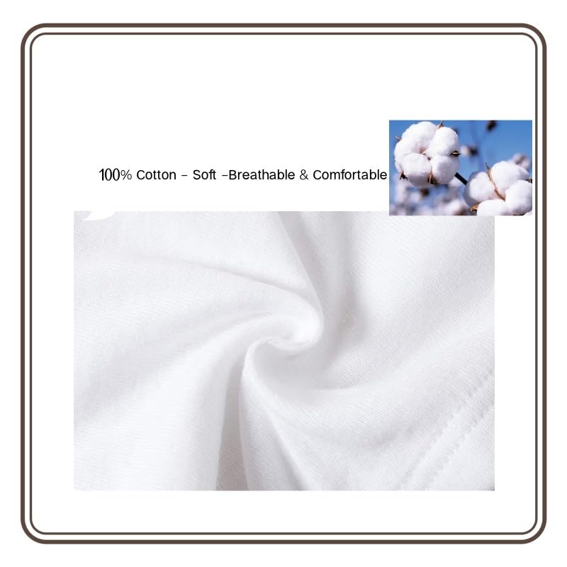 6 Pack Girls' Briefs Toddler Pure Cotton Panties Soft Underwear3