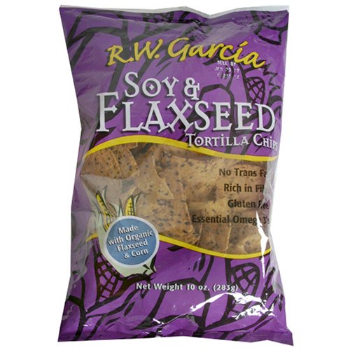 R.W. Garcia Soy/Corn with Flax Tortilla Chips, 10 oz