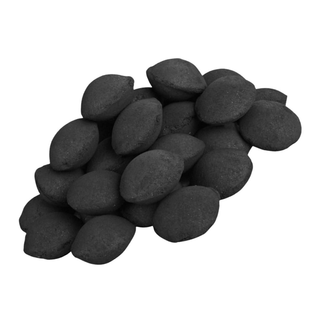 Kisangel 2 Paquetes Estufa De Cocina De Chimenea Parrilla De Carbón Parrilla Ahumadora Decoración Al Aire Briquetas De Madera Dura Inicio Black Mezcla De Carbón De Bambú