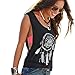 Produktbild Tops für Frauen lmmvp Damen Buchstabe Print Sexy Tank Crop Tops Weste Bluse T-Shirt